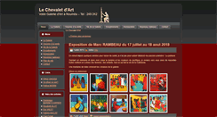 Desktop Screenshot of lechevaletdart.nc